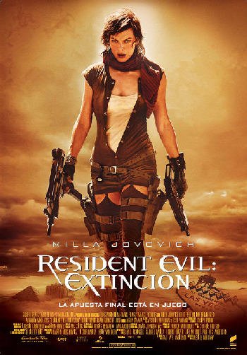 Cartel de Resident Evil 3: Extinction