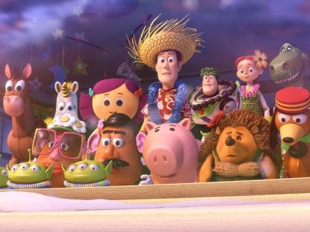 Corto de Toy Story 3. Vacaciones en Hawaii