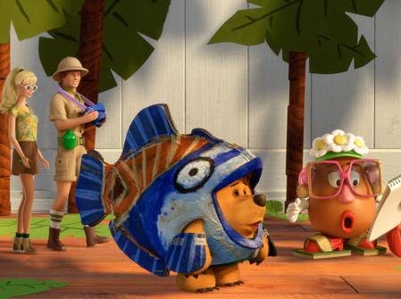 Corto de Toy Story 3. Vacaciones en Hawaii